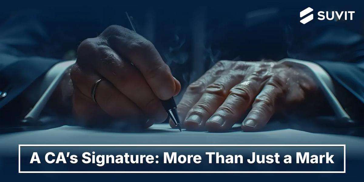 Why Every Chartered Accountant (CA) Needs a Well-Crafted Signature