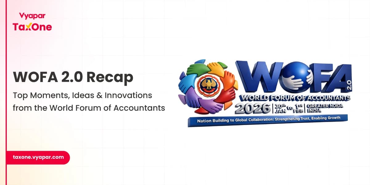 ICAI Hosts World Forum of Accountants 2.0: Pioneering Global Accounting