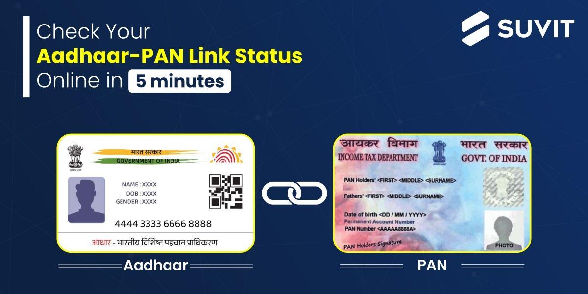How To Check Aadhaar PAN Card Link Status Online?