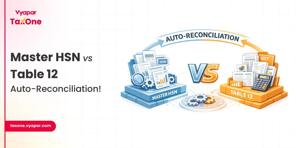 HSN Summary Reconciliation vs Table 12: Mastering Auto-Reconciliation