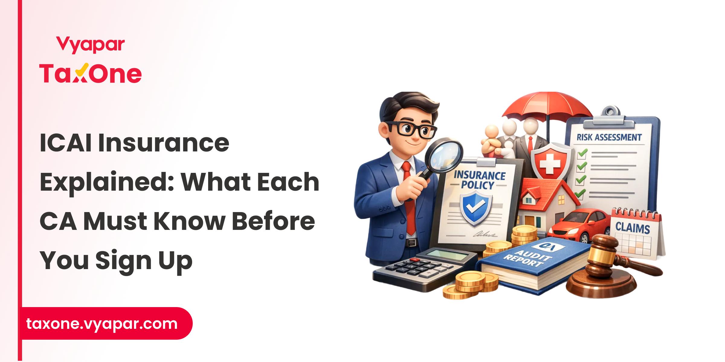 A Look at ICAI Insurance Products for CAs