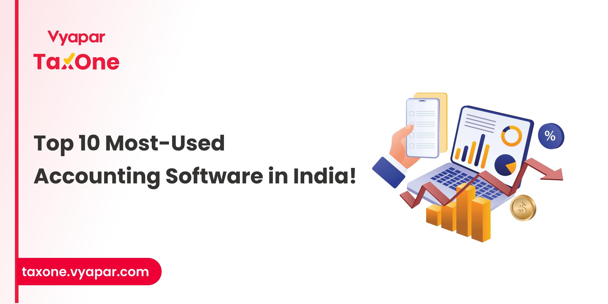 Top 10 Most Used Accounting Software in India in 2026